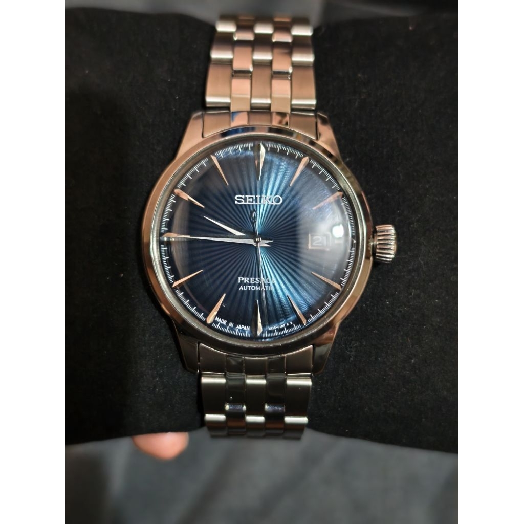 Seiko Presage Blue moon cocktail