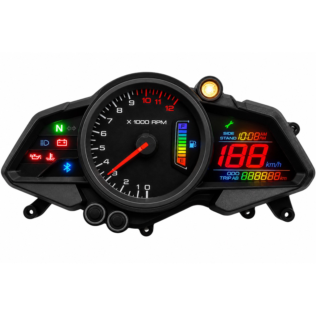 Paket Stiker Warna Modif LCD Speedometer Bajaj Pulsar 200 NS [ Rare Item ]