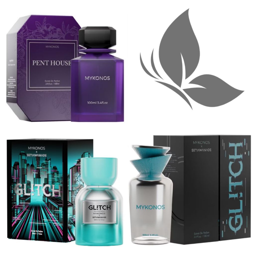 PO MYKONOS PENTHOUSE GLITCH 100ml READY MYKONOS GLITCH 50ml