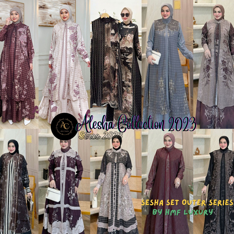 Sesha Dress By Hmf Luxury // Gamis Premium Best Seller By Hmf