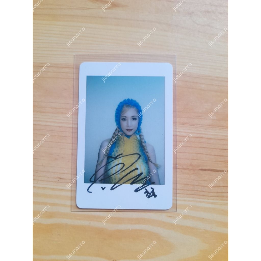 Park Chorong Apink Official Photocard - PC Polaroid Withmuu Lucky Draw ChoBom