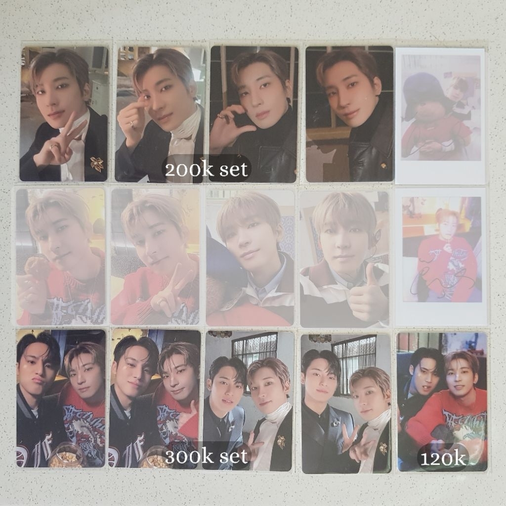Photocard Seventeen Mingyu Wonwoo Minwon Official PC | Dicon White Midnight