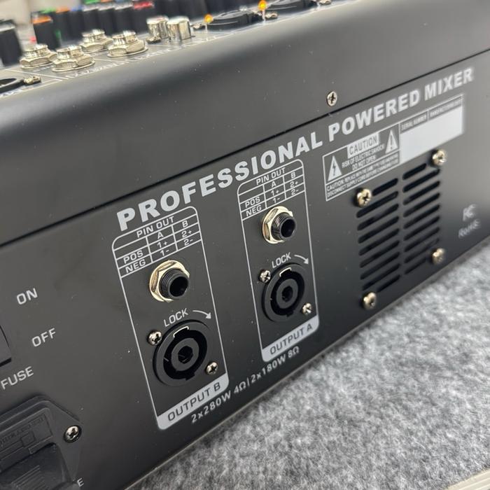 Power Mixer Dusenberg PFX606 – PFX 606 Power Mixer Dusen berg 6 Channel PFX606 – GARANSI RESMI 2 TAHUN
