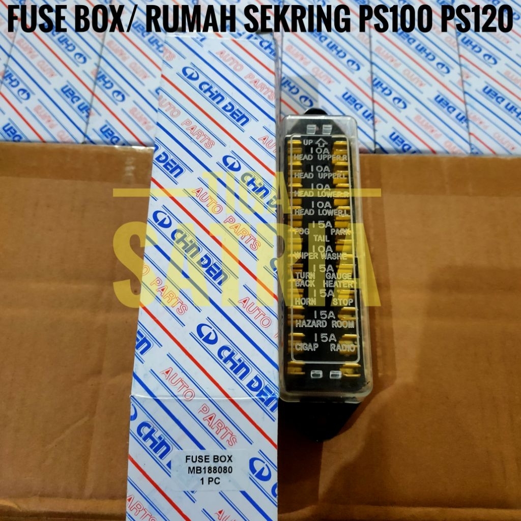 Fuse box PS100 PS120 lama Rumah Sekring Ps100 Ps120