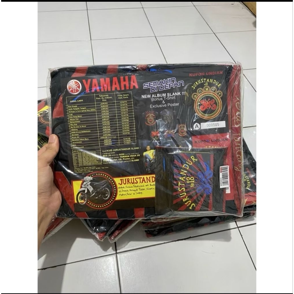 Kaset Slank Album Jurus Tandur NOS ada kaosnya