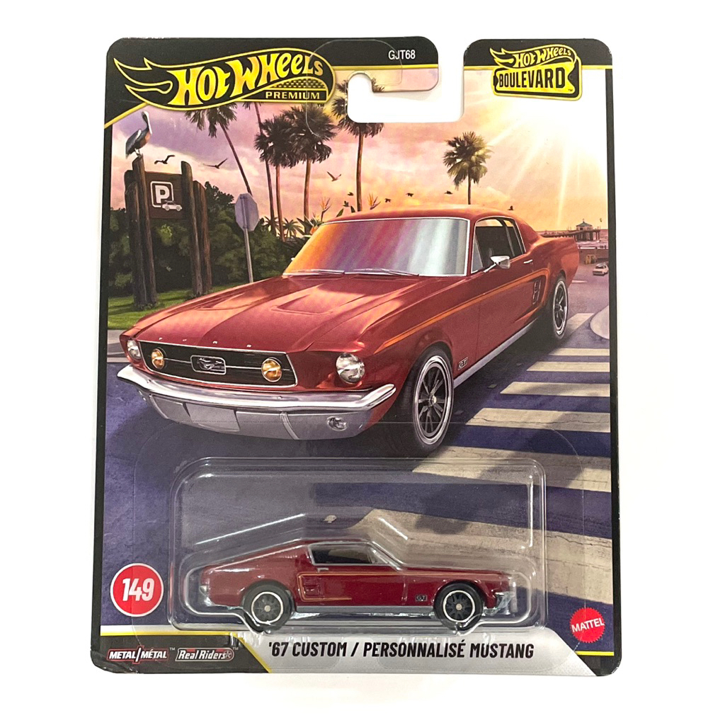 Hot Wheels '67 Custom Mustang Premium Boulevard