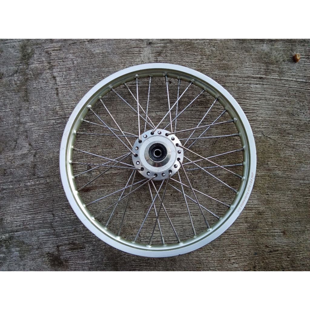 Velg jari jari Tromol DEPAN suzuki satria FU smash shogun satria 2 tak tornado