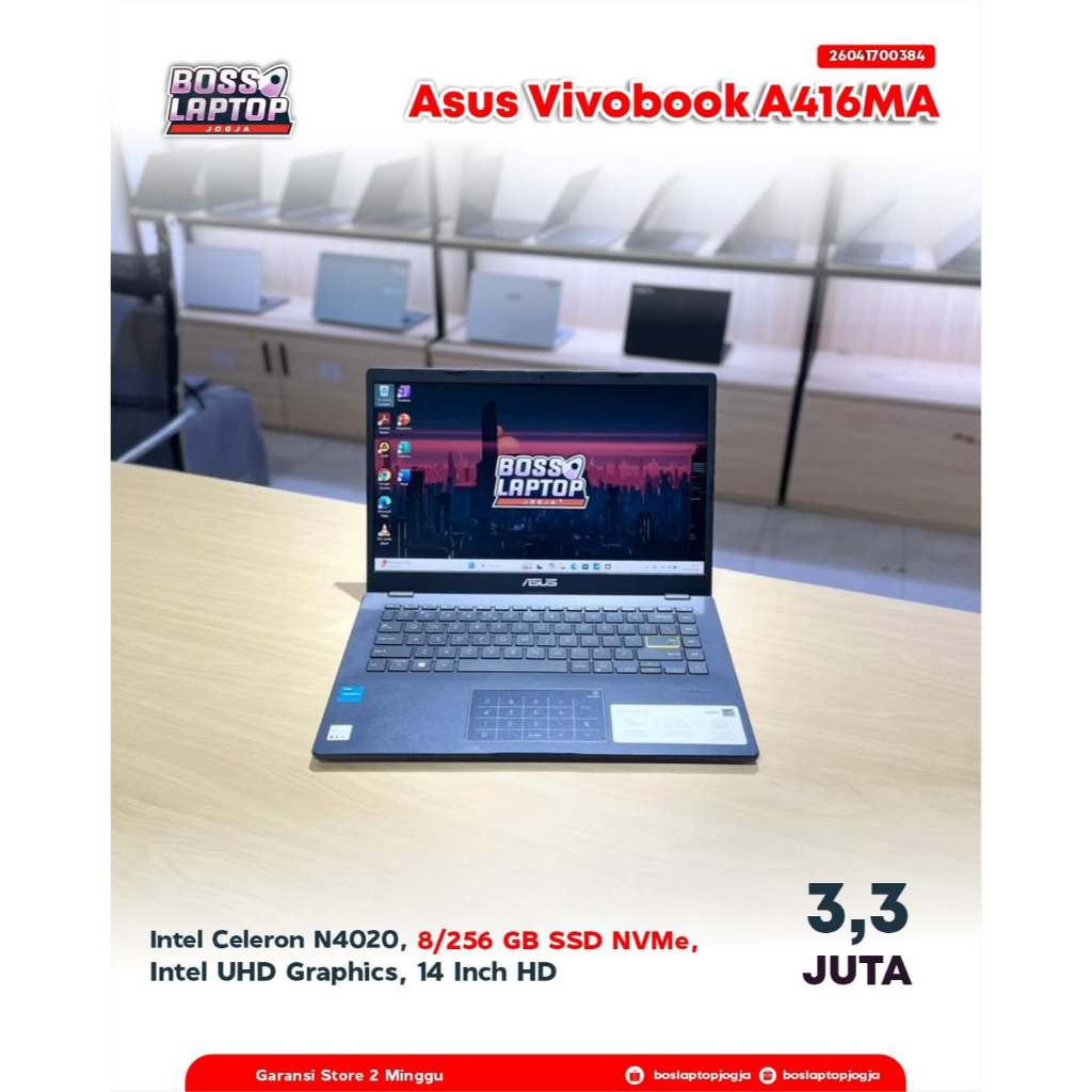 ASUS E410KA INTEL N4500 8/256 GB