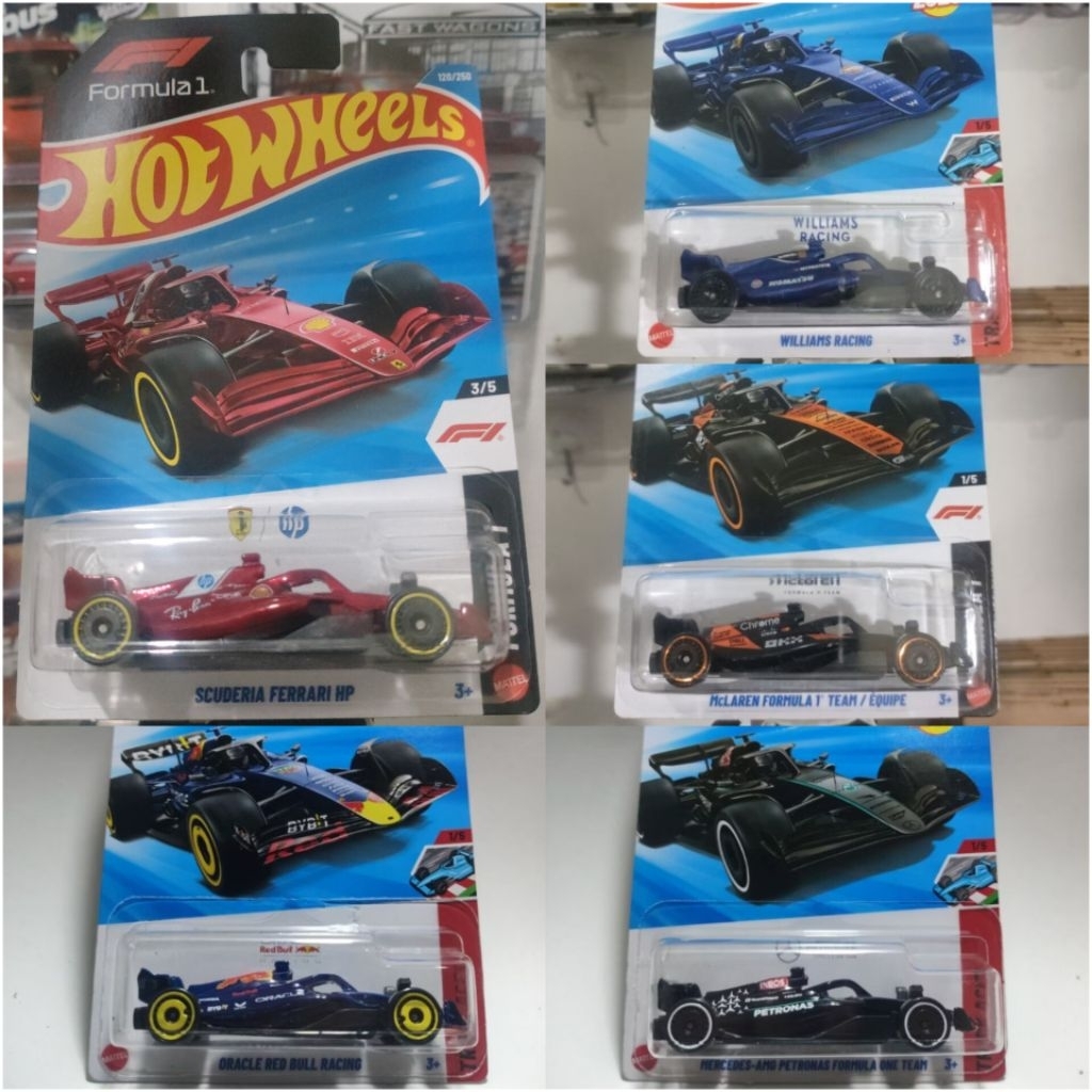 Hot Wheels FORMULA 1 | Diecast Toys Car | Real Car | Skala 1:64