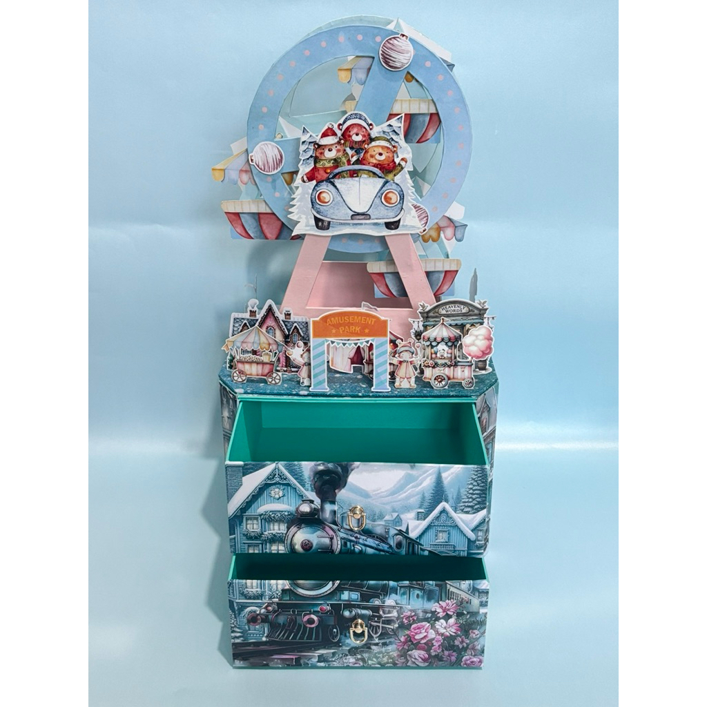 Hardbox Natal/ Hardbox CNY/ Hardbox EID/ Box Mooncake/ Box Bianglala Hexagonal/ Box Pinwhele/ Box Ku