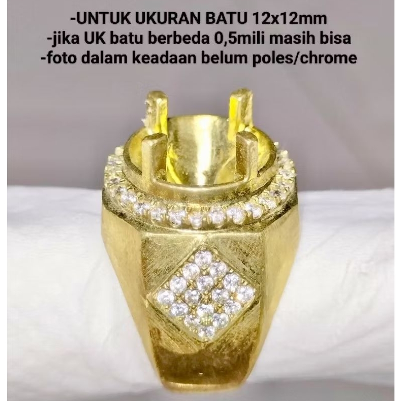 RING KUNSAR TERBARU MODEL PERAK MICROSETTING
