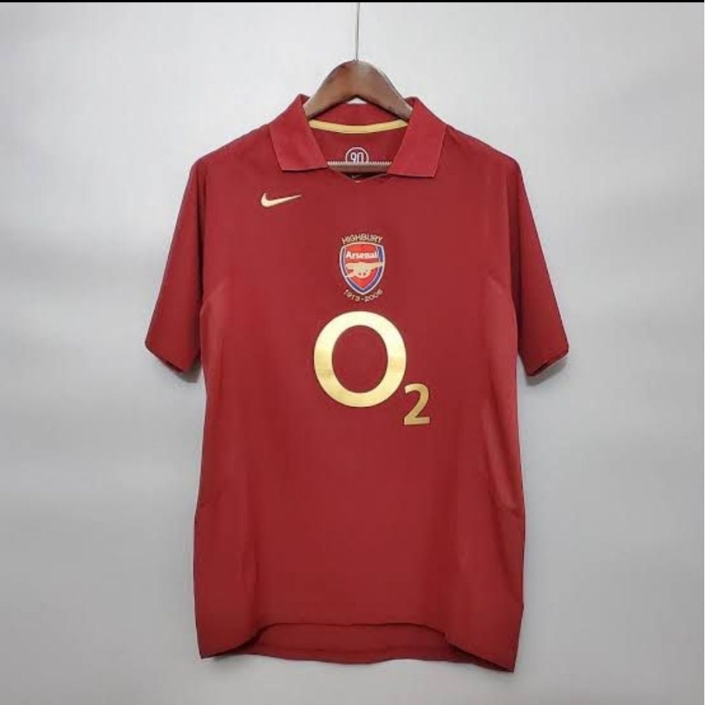 Jersey Retro Arsenal Highbury O2