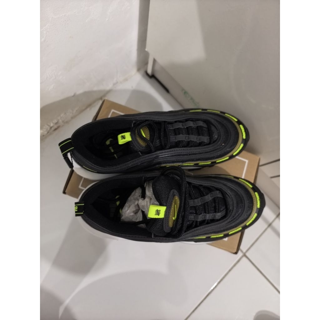 Nike Air Max 97 x UNDEFEATED Black Volt