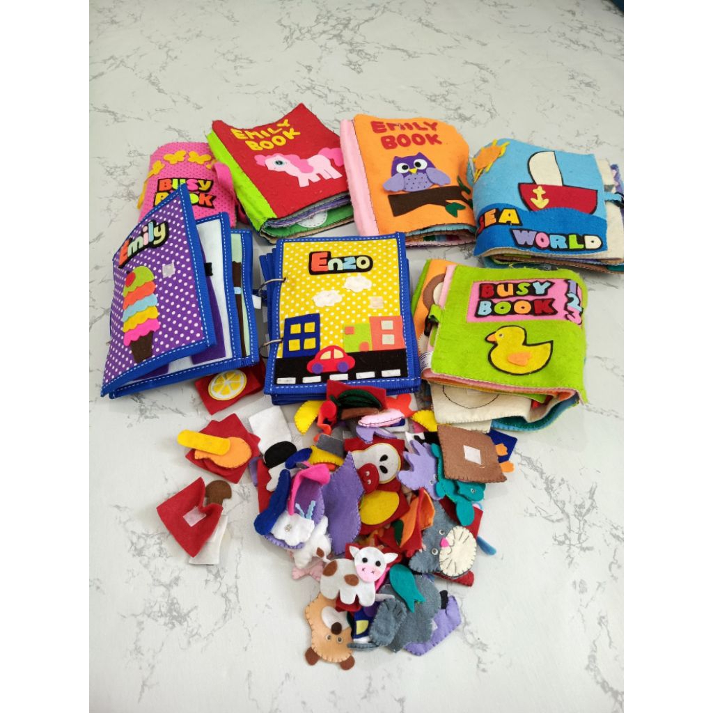 Preloved Busybook - Busybook Bayi - Buku Bayi - Buku Anak