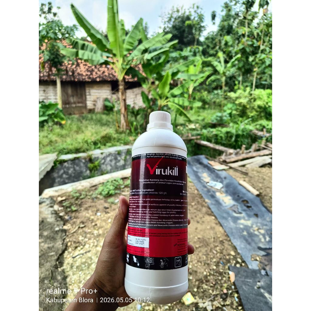 VIRUKILL desinfektan 1 Liter