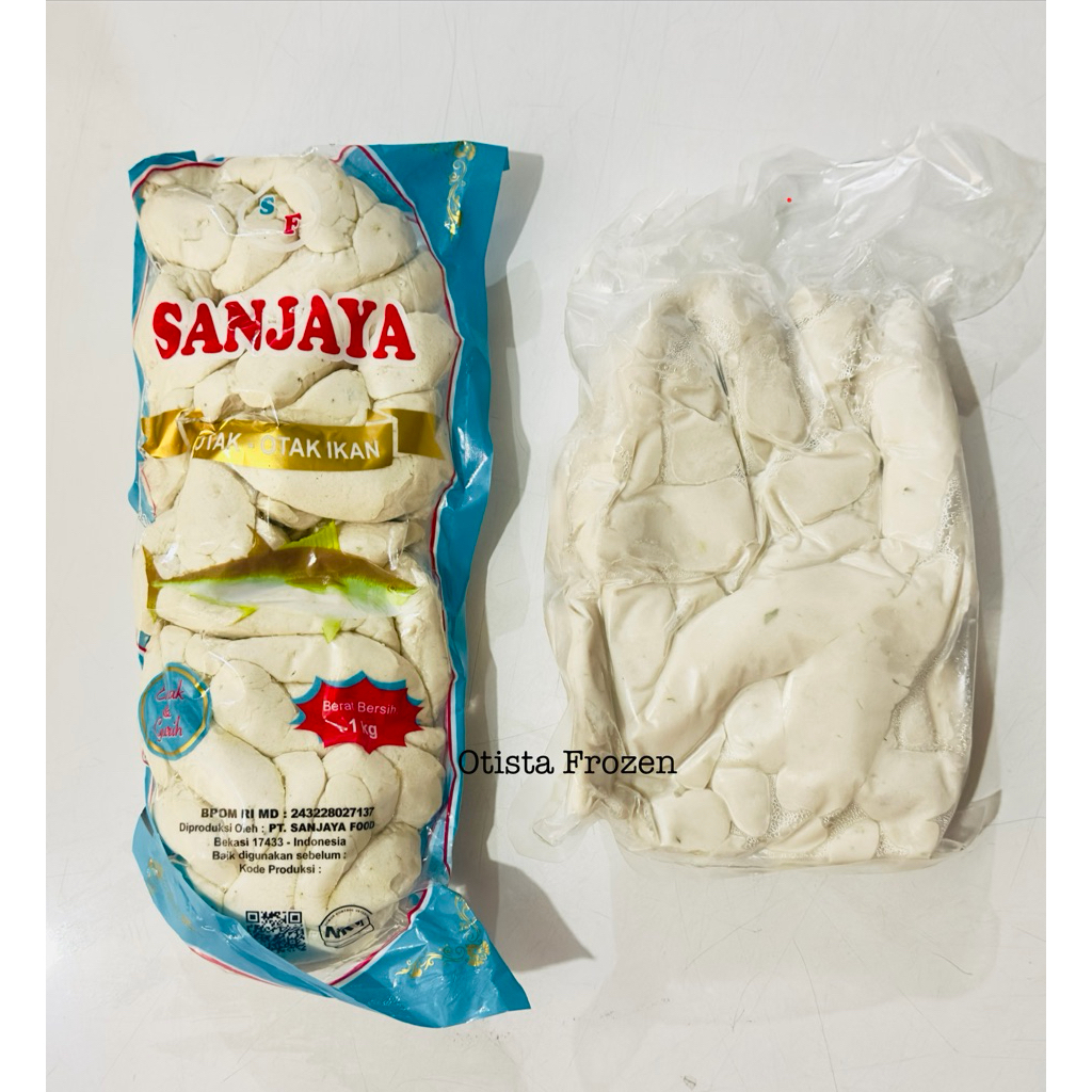 SANJAYA OTAK OTAK 1 KG / OTAK OTAK CURAH 800 GR / OTAK OTAK IKAN