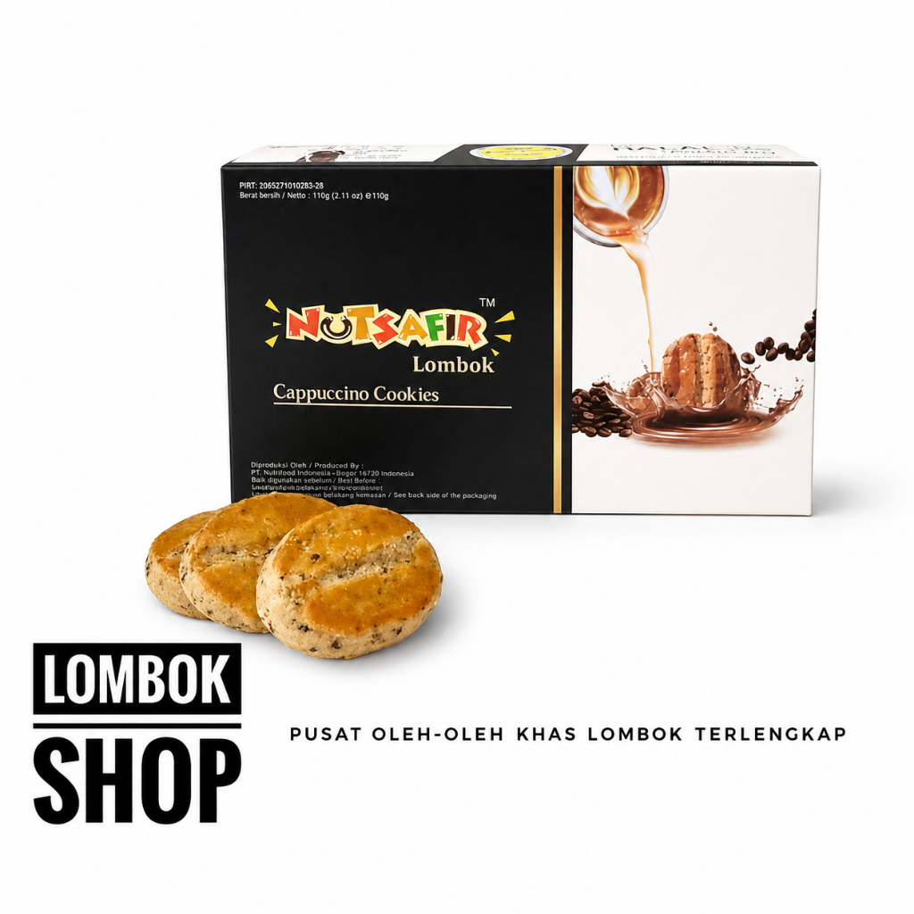 Kue Kopi Nutsafir Cookies Khas Lombok