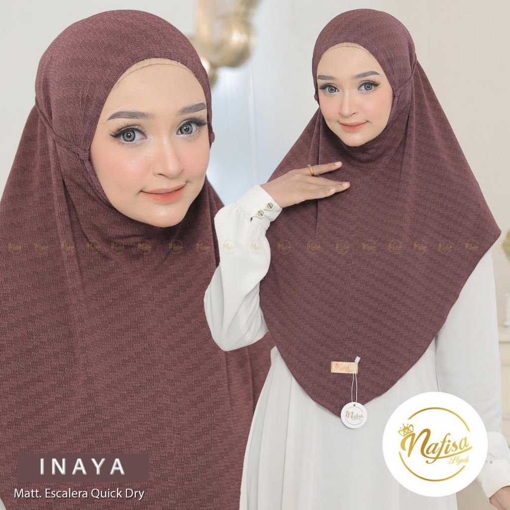 NAFISA INAYA//HIJAB INSTAN BERGO DEWASA NAFISA