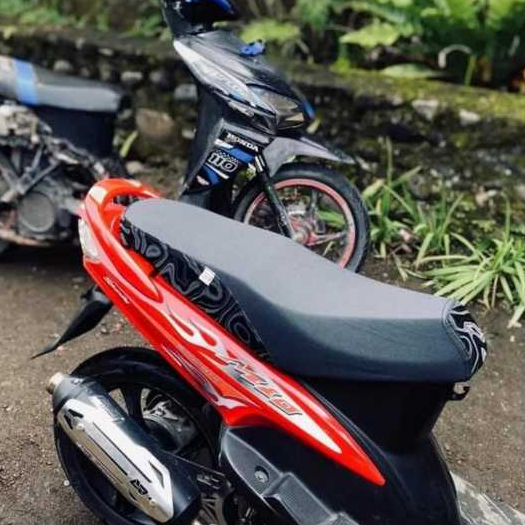 JOK MIO SMILE MIO SPORTY TINGGAL PASANG jok Mio smile MBtech jok Mio soul karbu/gt tingkat MBtech jo