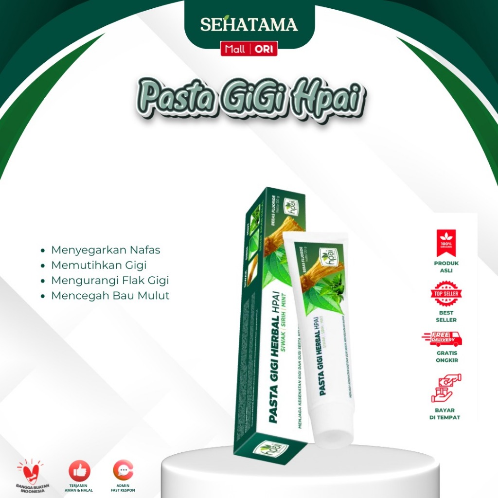 PASTA GIGI HERBAL HPAI - PASTA GIGI HERBAL - HNI HPAI