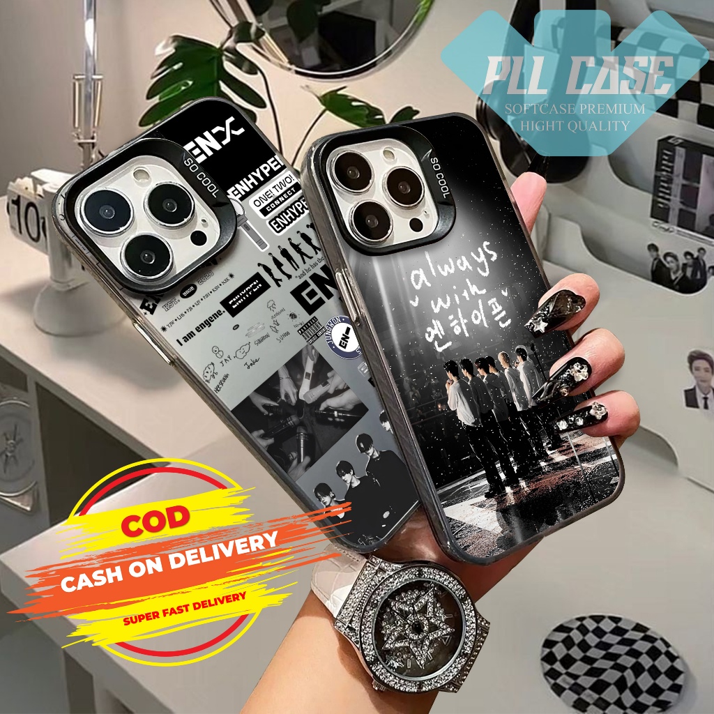 CASE ENHYPEN ENGENE kpop SOCOOL IMD PREMIUM HOLOGRAM ALL TIPE HP READY ALL TIPE OPPO REDMI XIAOMI VI