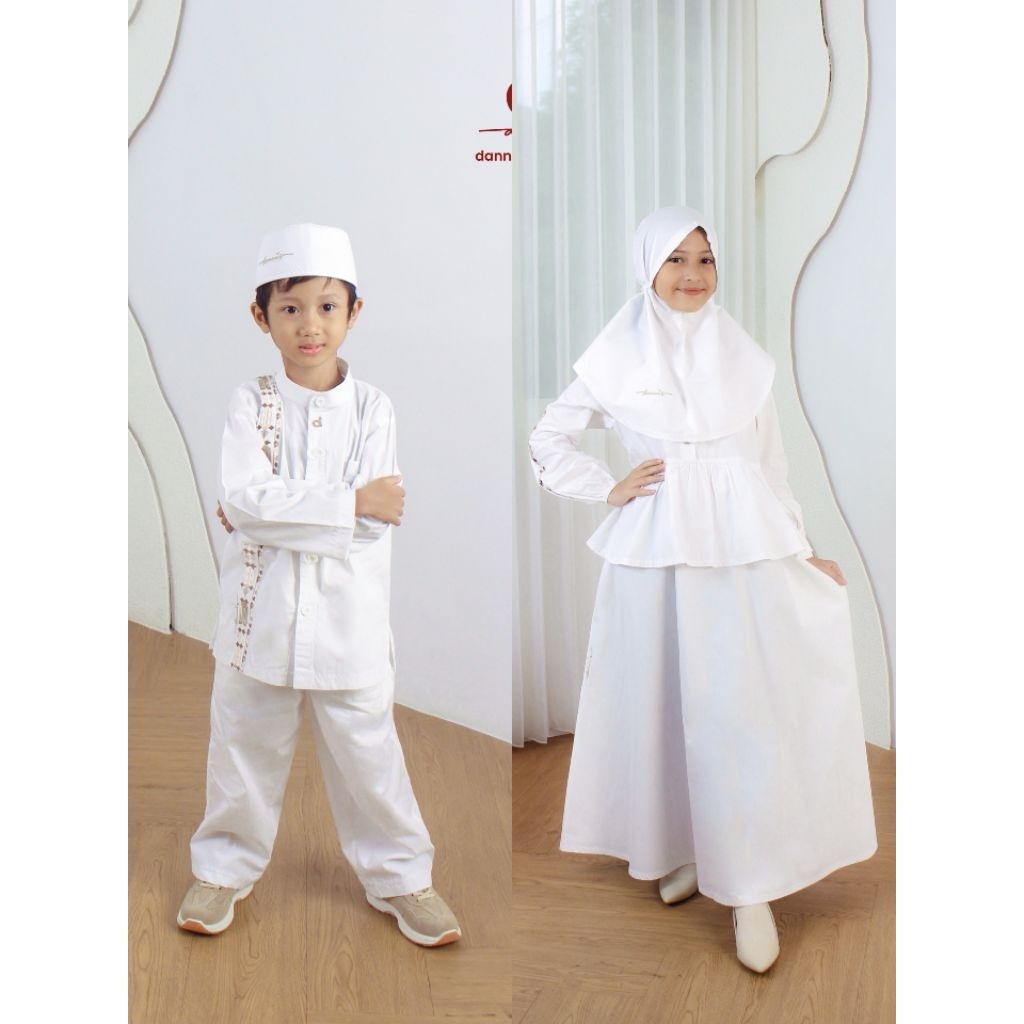 Terbaru Dannis Gamis Anak Ihrom & Koko Anak Ihrom / Gamis Anak Putih d'Ikhrom / Koko Anak Putih d' I