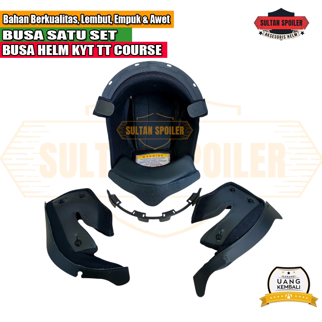 BUSA HELM KYT TT COURSE SATU SET BUSA KYT TT COURSE FULLSET QUALITAS PREMIUM