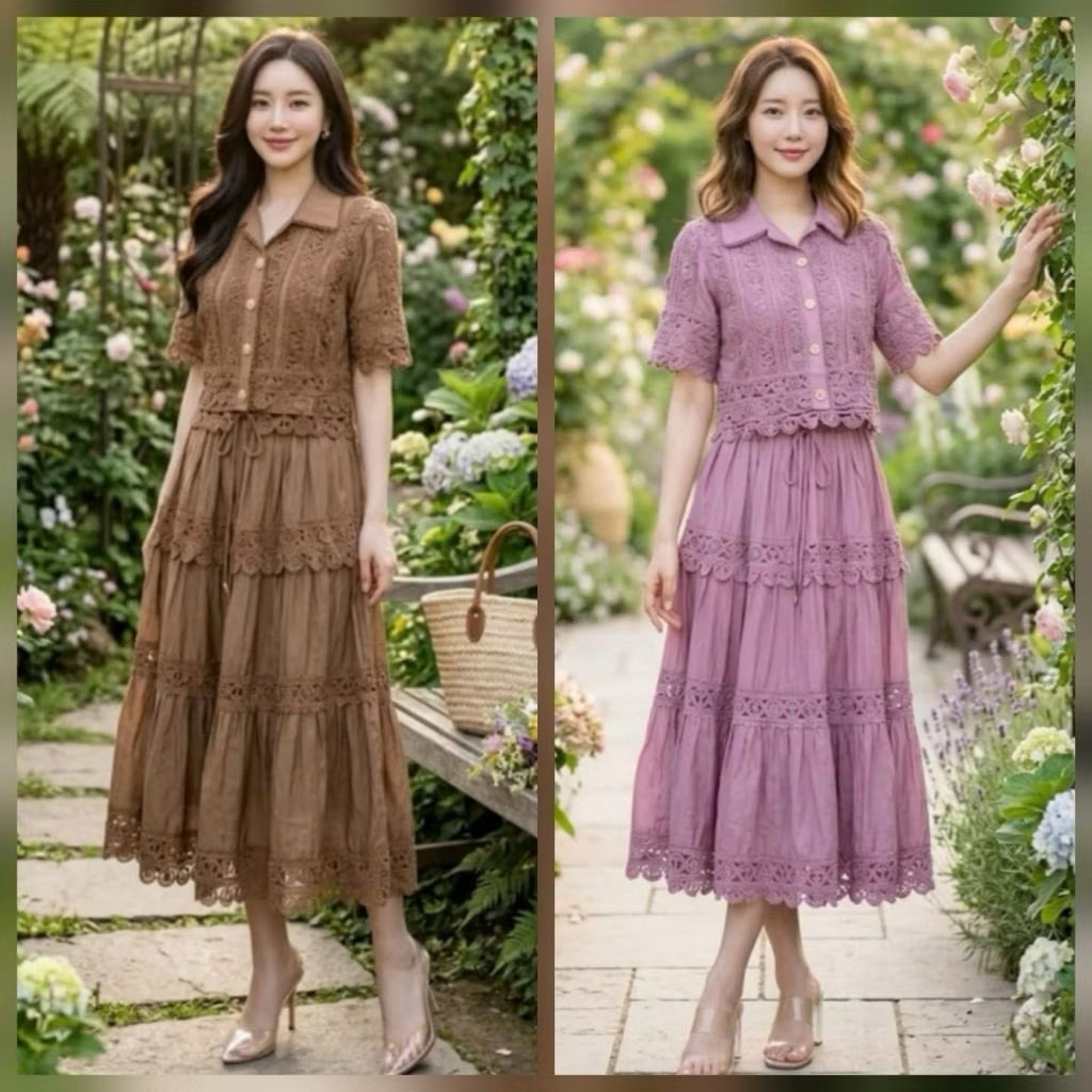 Setelan Rok koin 9599/ Jeshop fashion