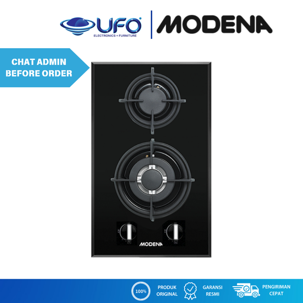 MODENA KOMPOR GAS TANAM 2 TUNGKU BH1325