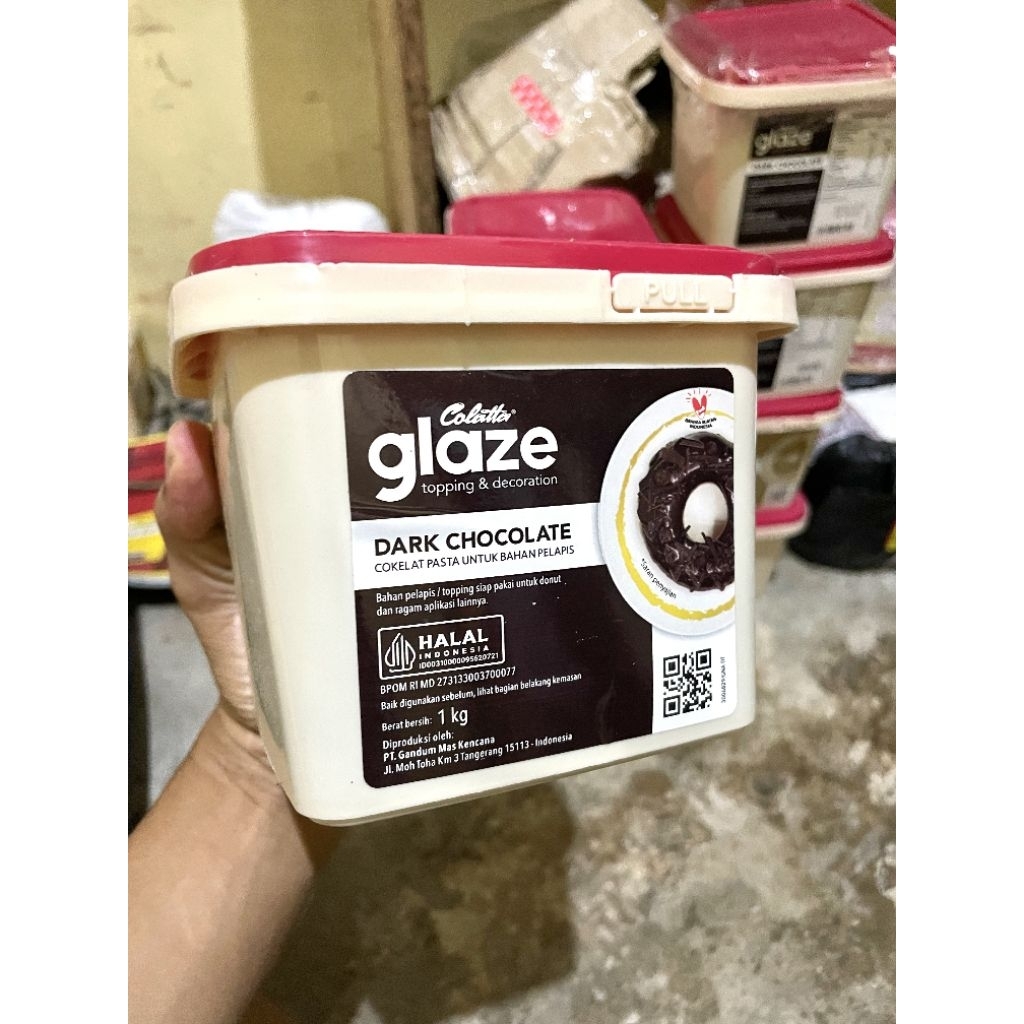 Glaze Colatta coklat 1Kg