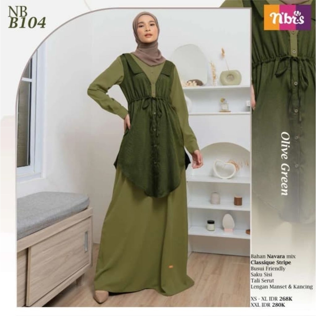 NIBRAS NB B104 GAMIS DEWASA
