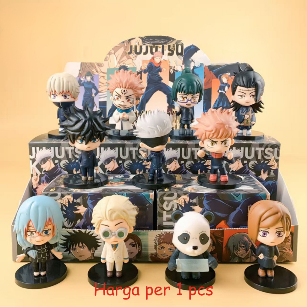 [randomfinds] Blind Box Karakter Jujutsu Kaizen/JJK/ Gojo Nanami Megumi Geto/Character Action Figure