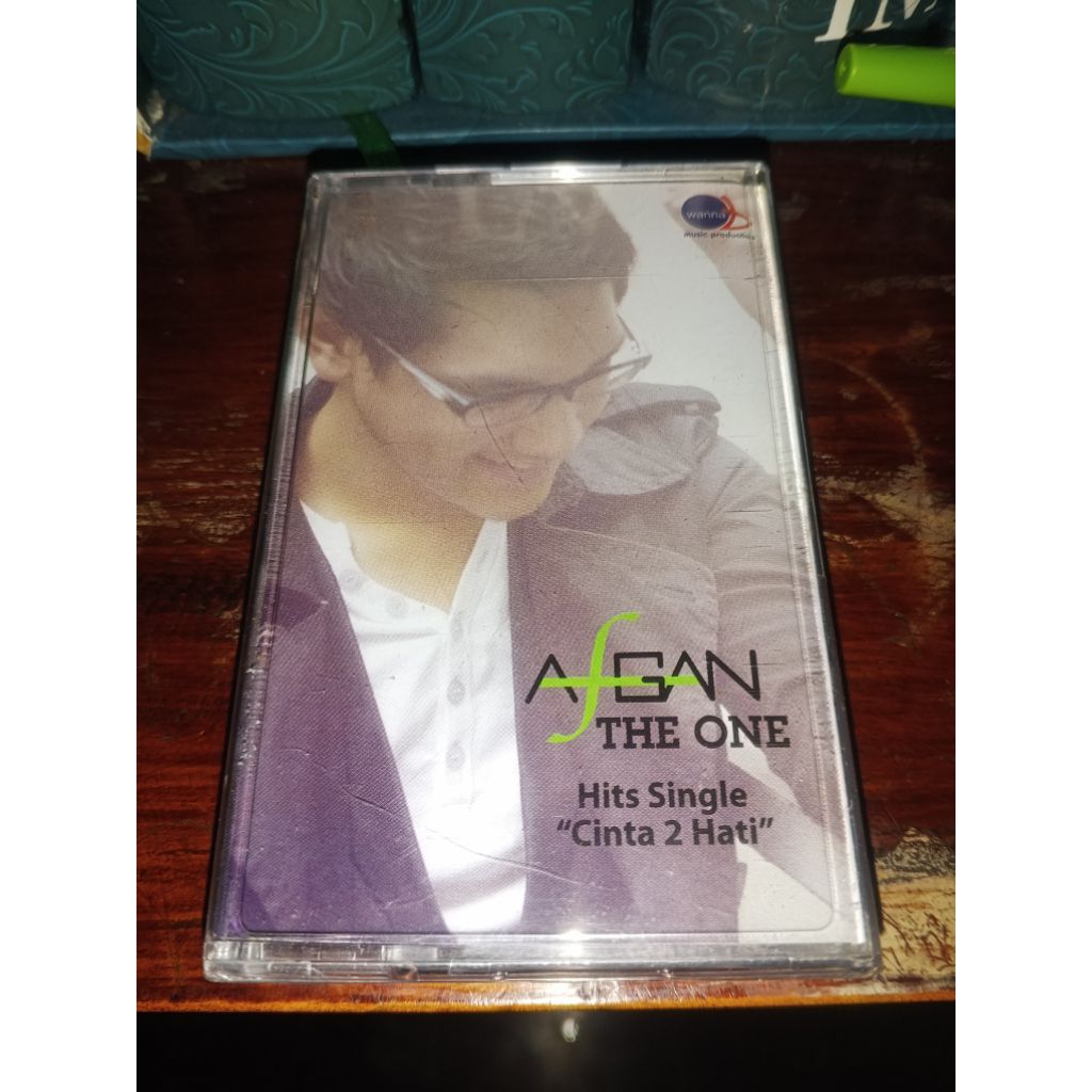 Kaset pita Afgan The One segel