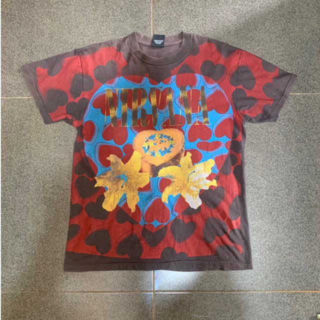 nirvana heart shape box vintage