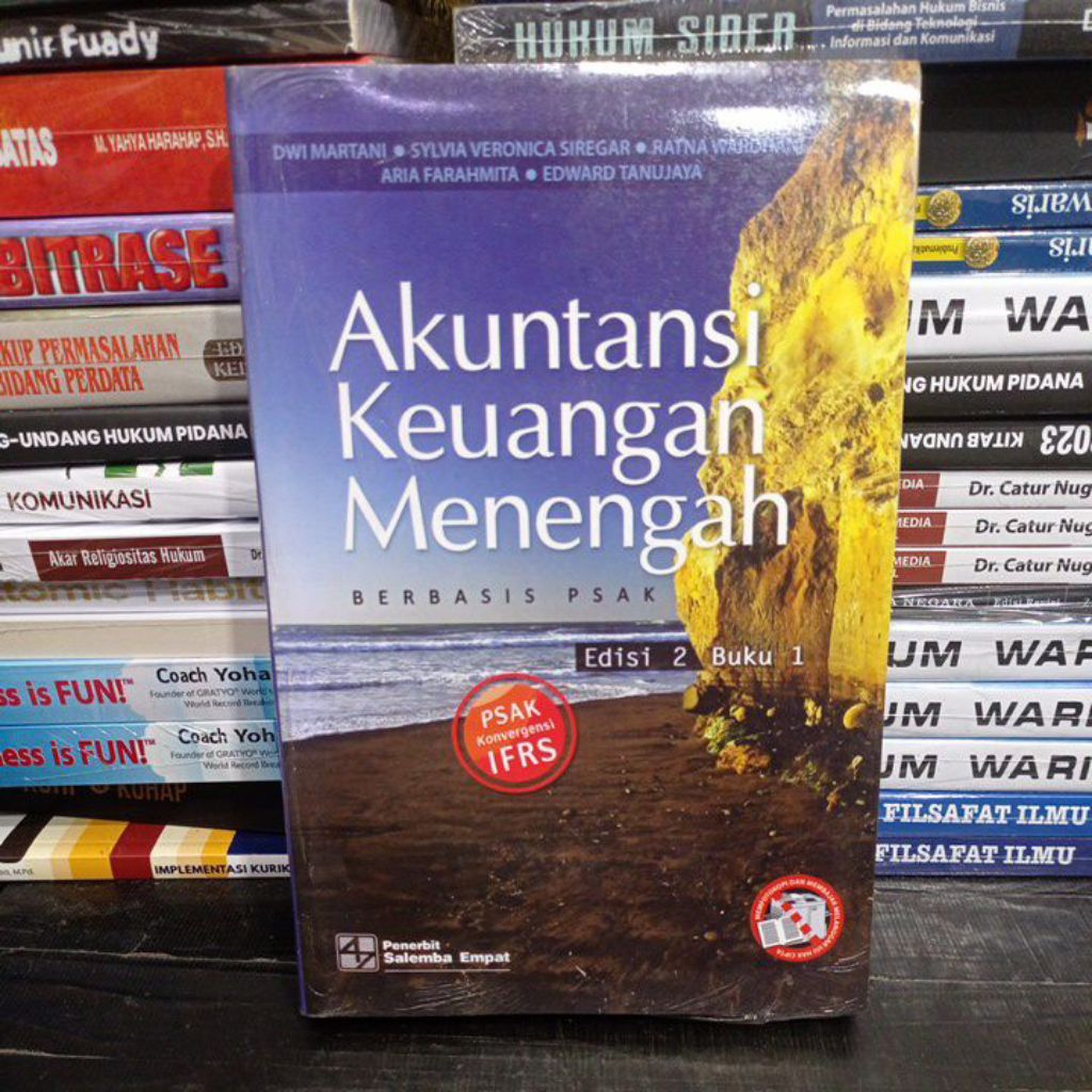 Buku AKUNTANSI KEUANGAN MENENGAH BERBASIS PSAK. EDISI 2. BUKU 1. by. Dwi Martani