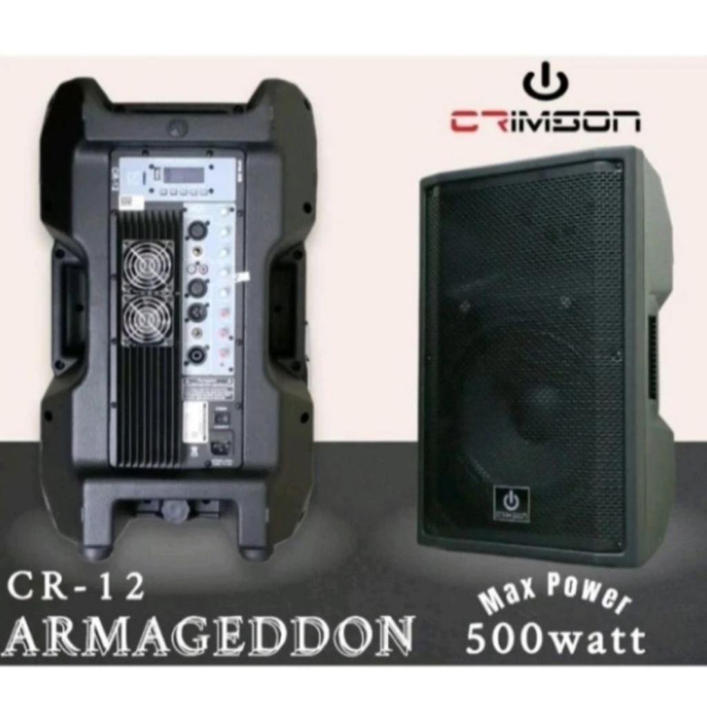 Speaker Aktif 12 Inch Crimson Armageddon - Armagedon CR12
