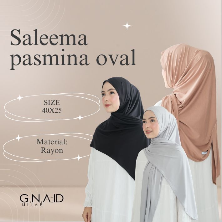 G.N.A.ID - Saleema Pashmina Oval