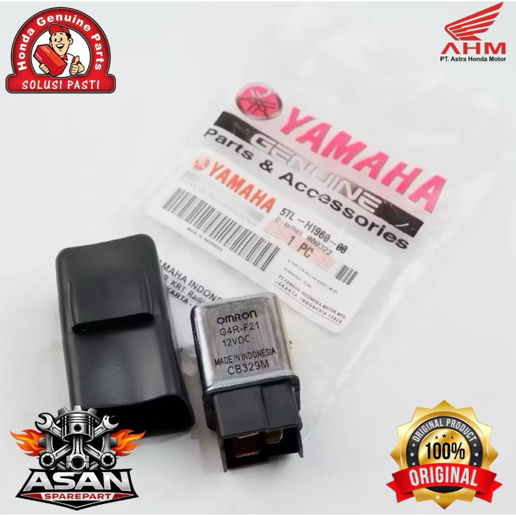 Bendik Stater Switch Relay Starter YAMAHA MIO SPORTY MIO SOUL ORIGINAL 5TL