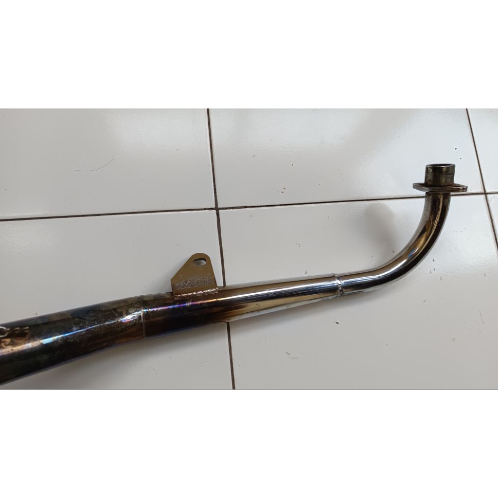 KNALPOT YYPANG MALAYSIA CRHOME ORIGINAL JUPITER Z VEGA R VEGA NEW SUPRAX125 KARISMA125 UNDERBOUND