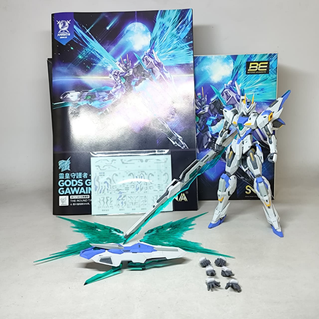 SNAA Gods Guardian Gawain / Model Kit Gundam 1/144 2nd Sudah Rakit X558