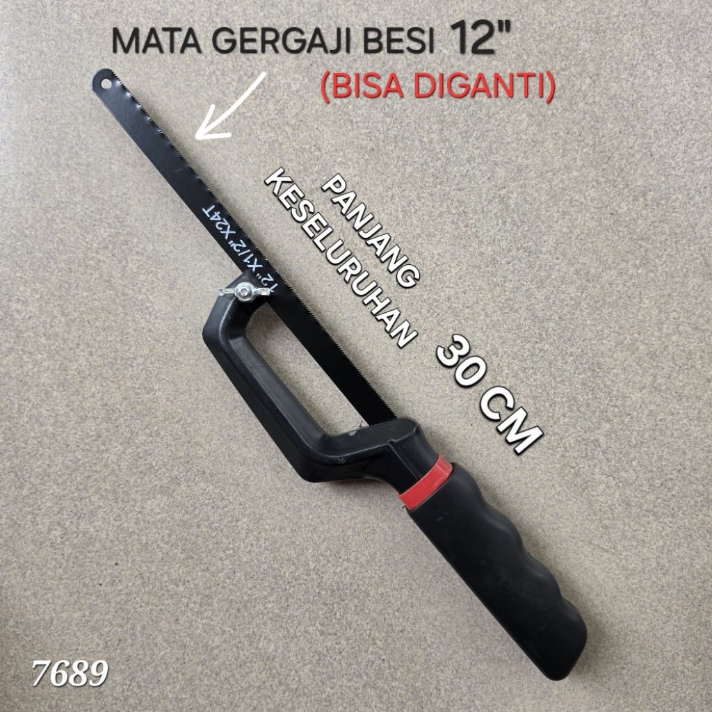 GAGANG GERGAJI MINI + MATA GERGAJI 12" 7689