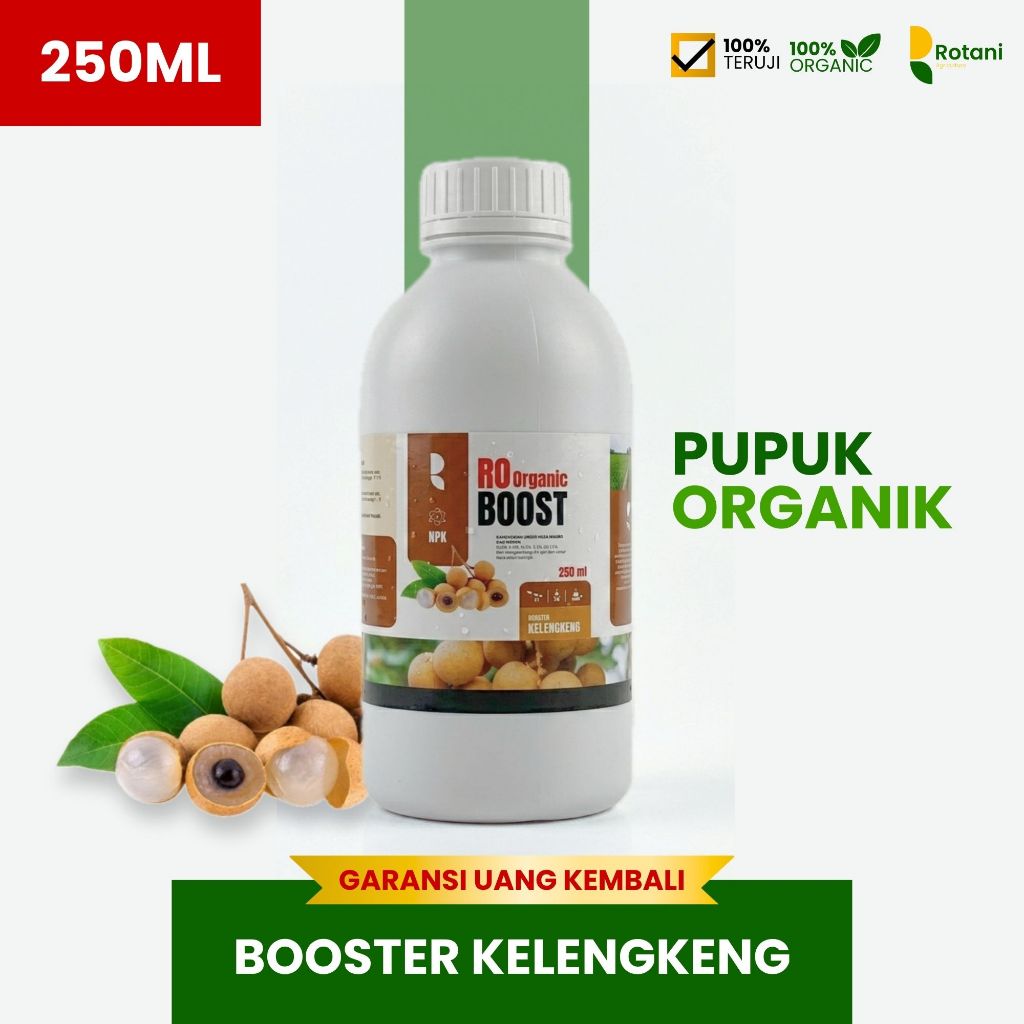 POC Pupuk Cair Booster Kelengkeng Agar Cepat Berbuah Lebat Manis - Nutrisi Pelebat & Penyubur Tanama