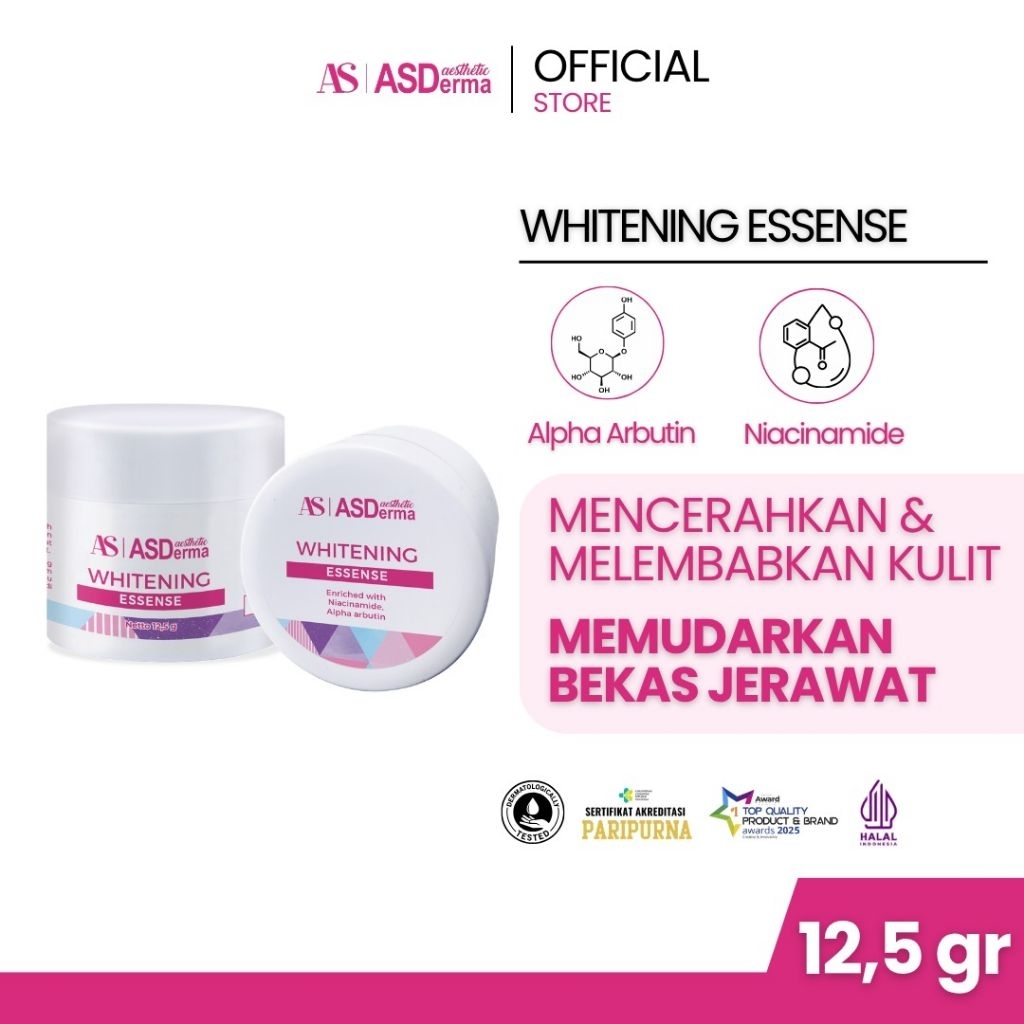 Asderma Aesthetic Night Cream Whitening Essense