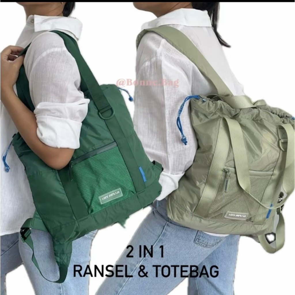 BACKPACK para 2in1 ransel LIPAT parasut waterproof