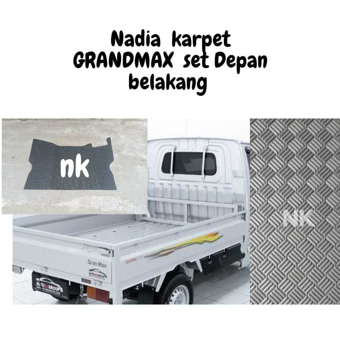 Karpet set depan belakang Grandmax pick up