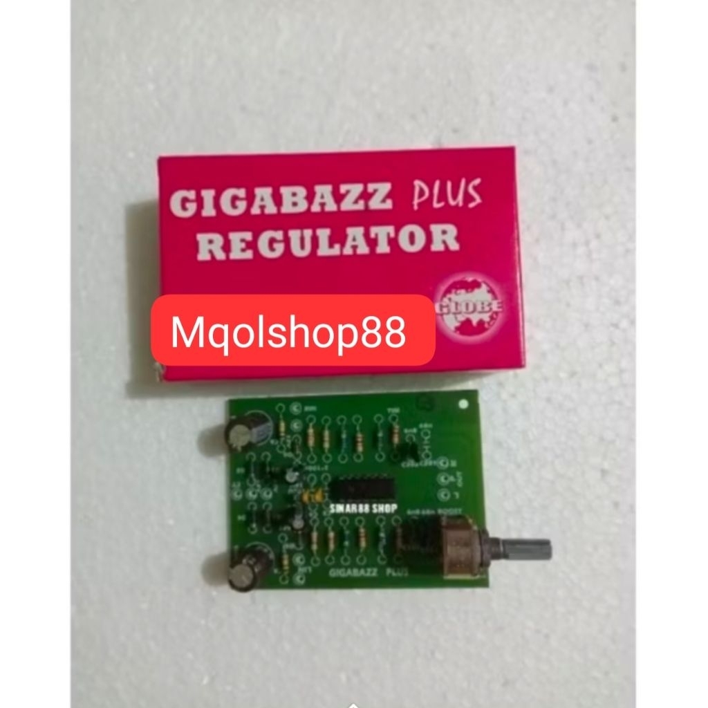 KIT GIGABAZZ GIGABASS GIGA BASS BAZZ PLUS REGULATOR IC LM 324