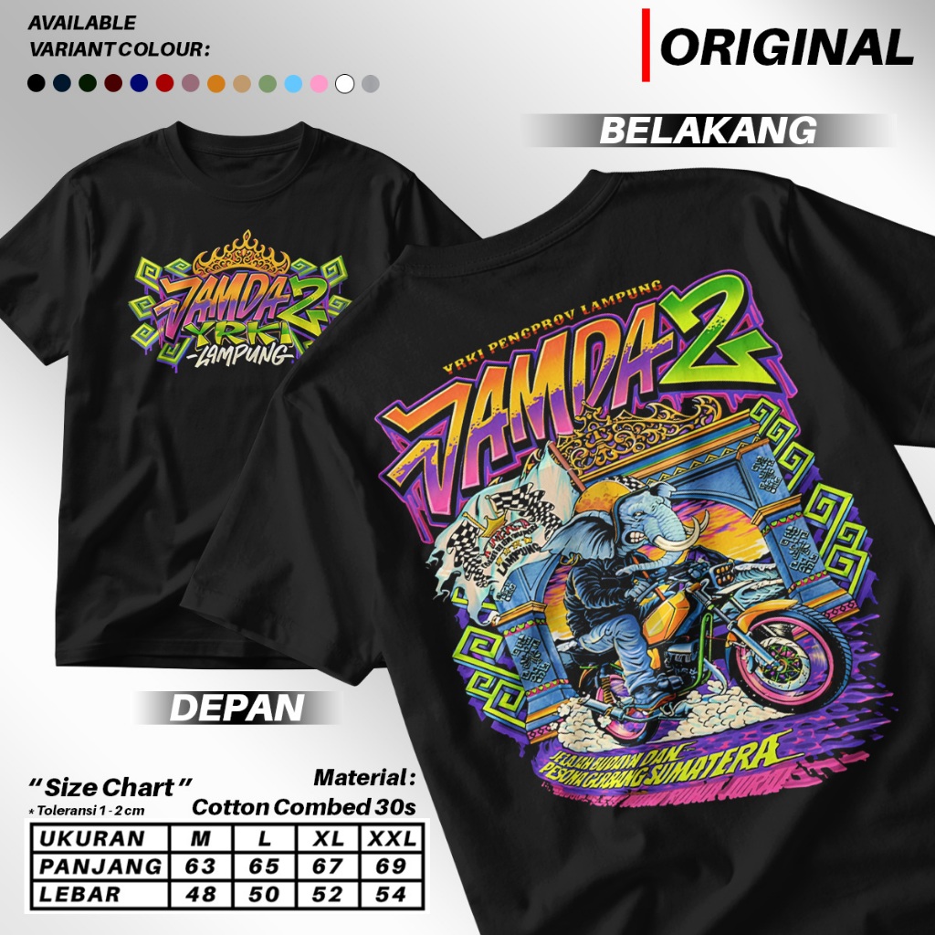 T-SHIRT JAMDA 2 YRKI PENGPROV LAMPUNG YRKI UYYE