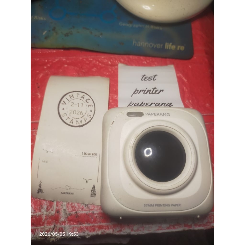 printer thermal bluetooth paperang 57mm