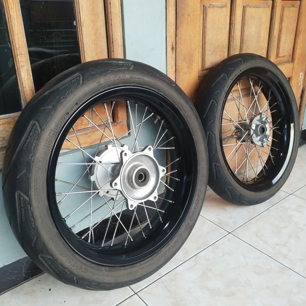 Wheelset supermoto crf velg crf supermoto velg supermoto crf whelset crf supermoto velg crf supermot