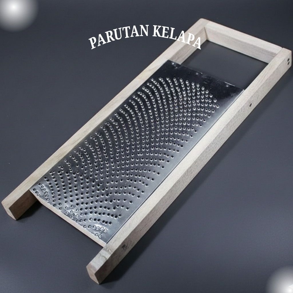 Parutan Kelapa Manual Kayu Murah Berkualitas - Alat Parut Singkong & Kelapa